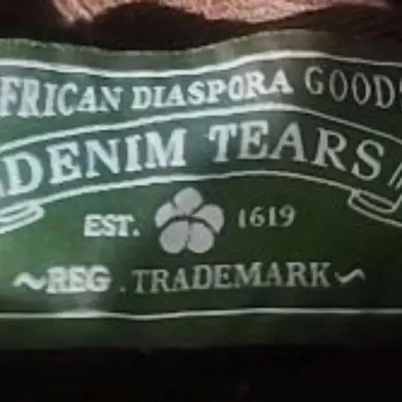 Denim Tears Brown Cotton Wreath Hoodie - Medium - Picture 3 of 4